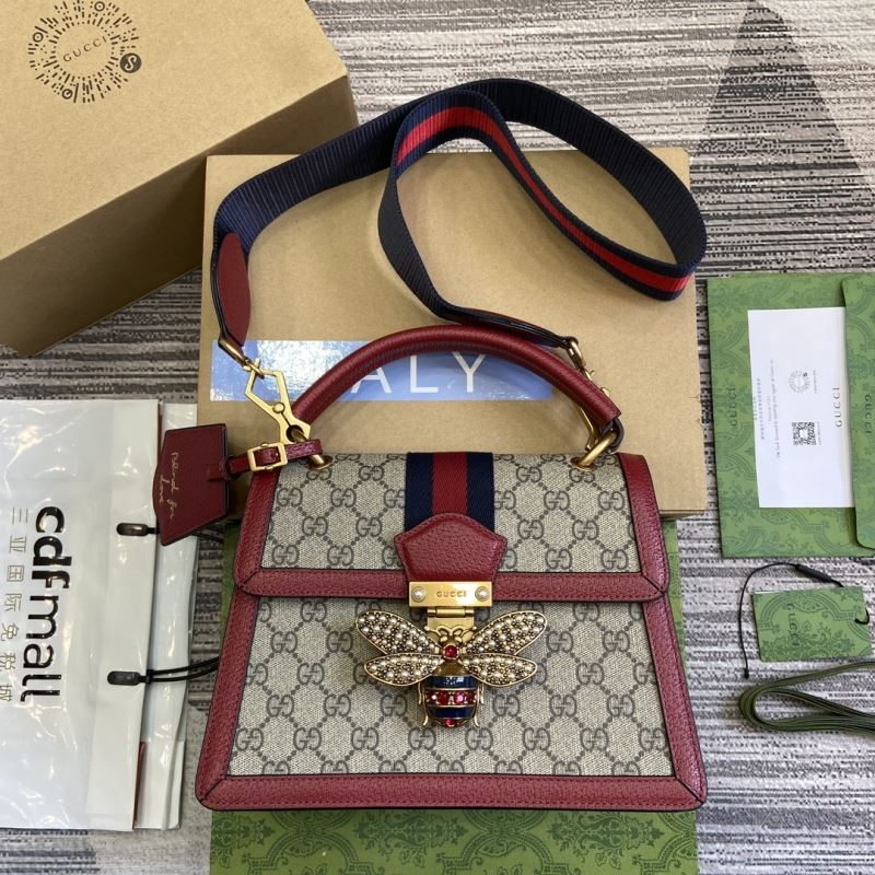 G*u*i top handle bags